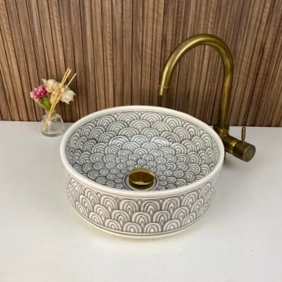 Moroccan Ceramic Sink 100 % Handmade