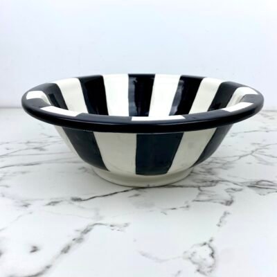 Alternative view of Handmade Moroccan Ceramic Sink | Custom Modern Farmhouse Bathroom Basin.