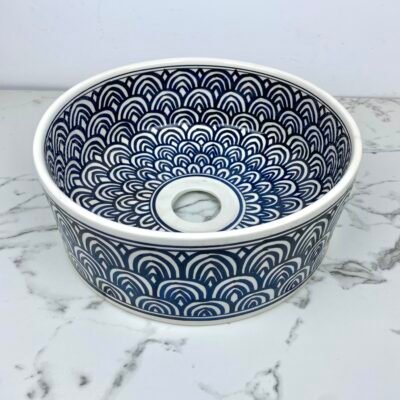 Alternative view of Handmade Vessel Sink | Custom Ceramic Bathroom Vanity Basin