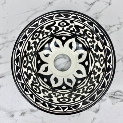 Alternative view of Luxury Handmade Black Ceramic Sink — A Statement Bathroom Vanity Centerpiece